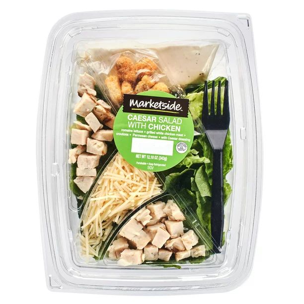 Marketside Chicken Caesar Salad, 12 oz - Walmart.com | Walmart (US)