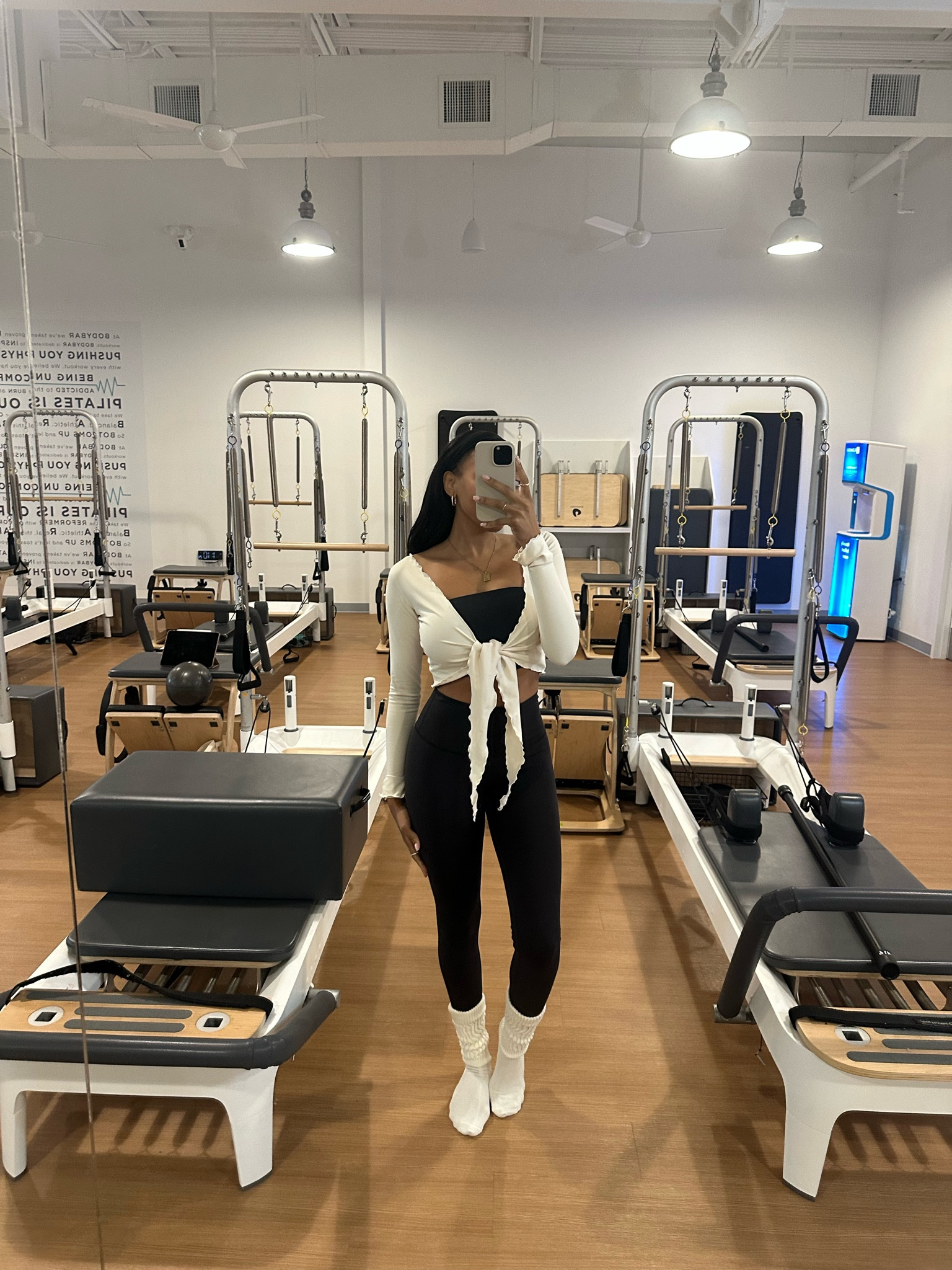 Pilates princess outfit. Pilates wrap top. Pilates outfit ideas  

#LTKStyleTip #LTKFitness #LTKActive