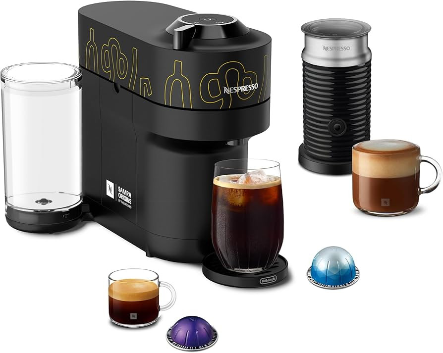 Nespresso Vertuo Pop+ Coffee and Espresso Maker by De'Longhi, Samra Origins by The Weeknd Vertuo ... | Amazon (US)