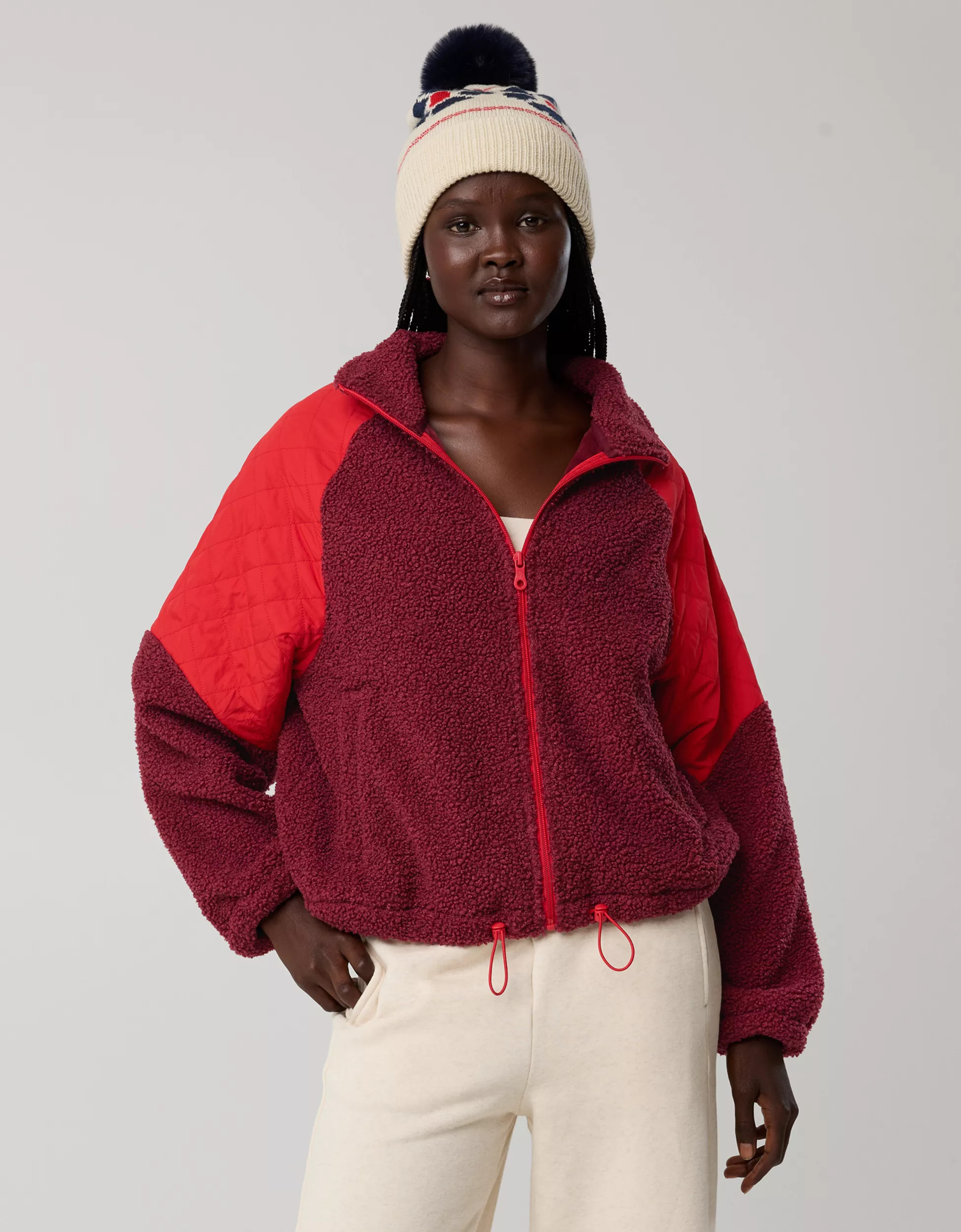 OFFLINE By Aerie Fluff Love Full Zip Jacket | American Eagle Outfitters (US & CA)