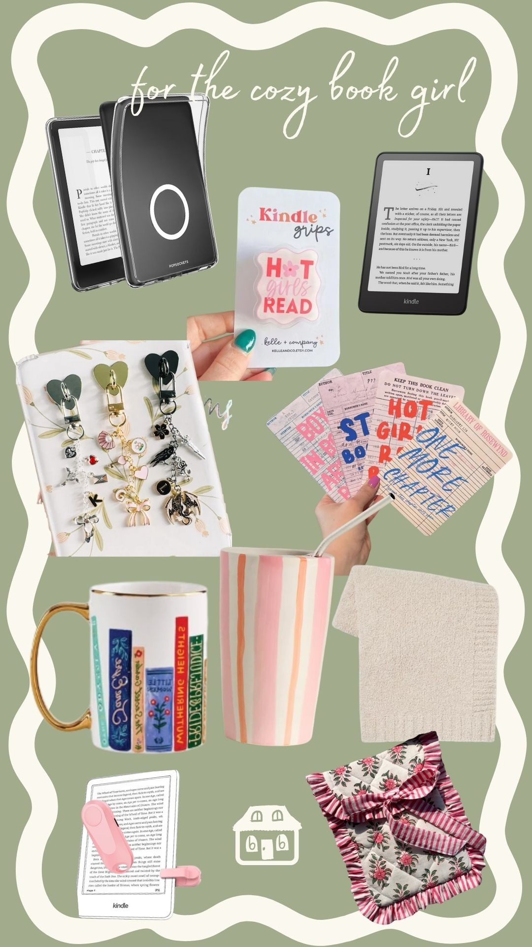 For my cozy book girlies! Don't forget to grab them an Amazon gift card so they can stack their kindle and of course, their favorite snacks! Pretty sure bat boys aren't on sale this year... womp womp
*Head to my instagram @megglsullivan for more of my fave kindle links I unfortunately couldn't tag here! 

 #LTKGiftGuide #LTKHoliday #LTKstorytime