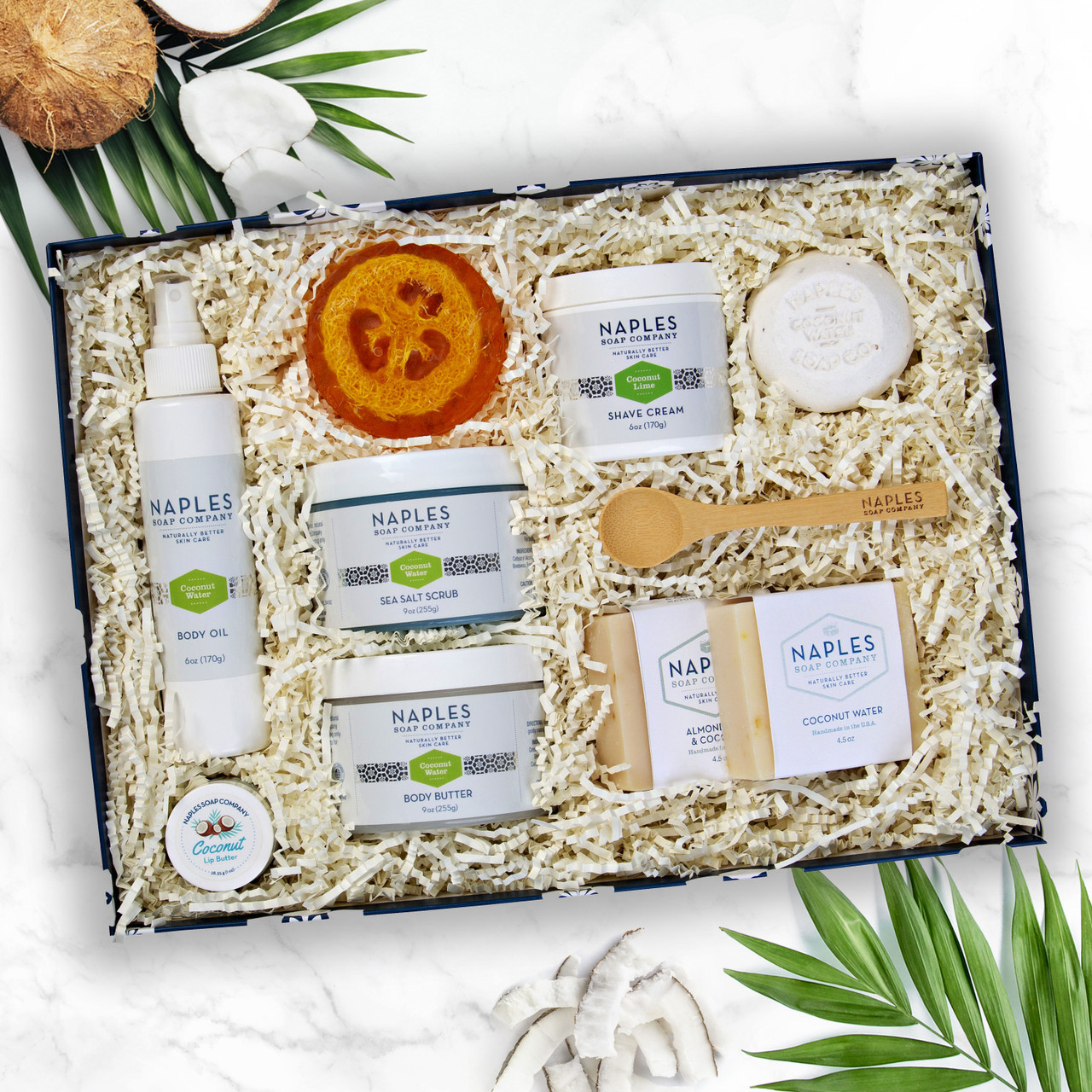 Coconut Water Luxe Box | Naples Soap Company