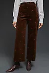 Maeve The Colette Corduroy Wide-Leg Crop Pants | Anthropologie (US)