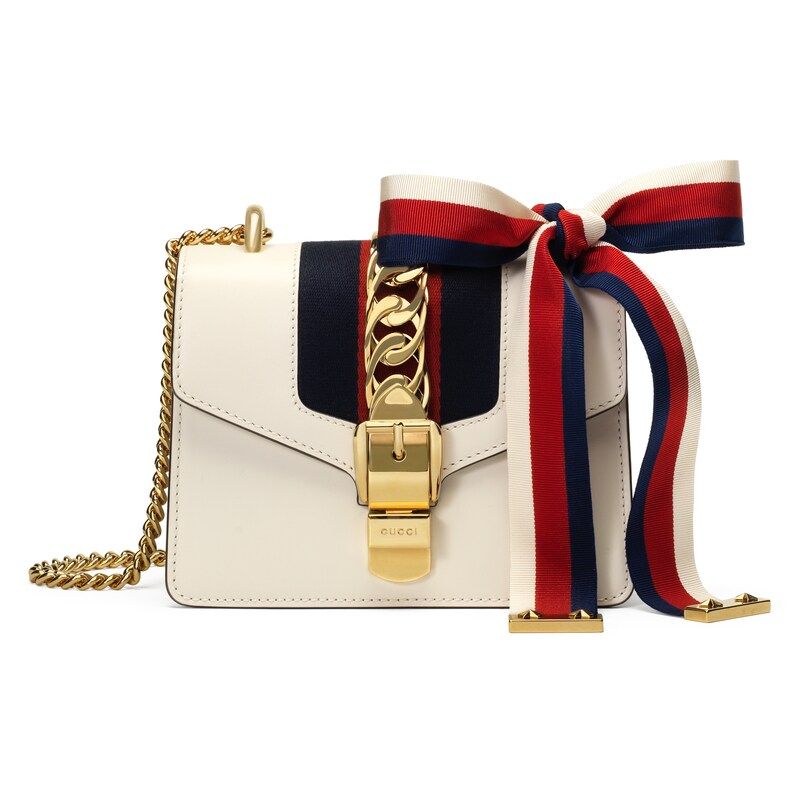 Sylvie leather mini chain bag | Gucci (UK)