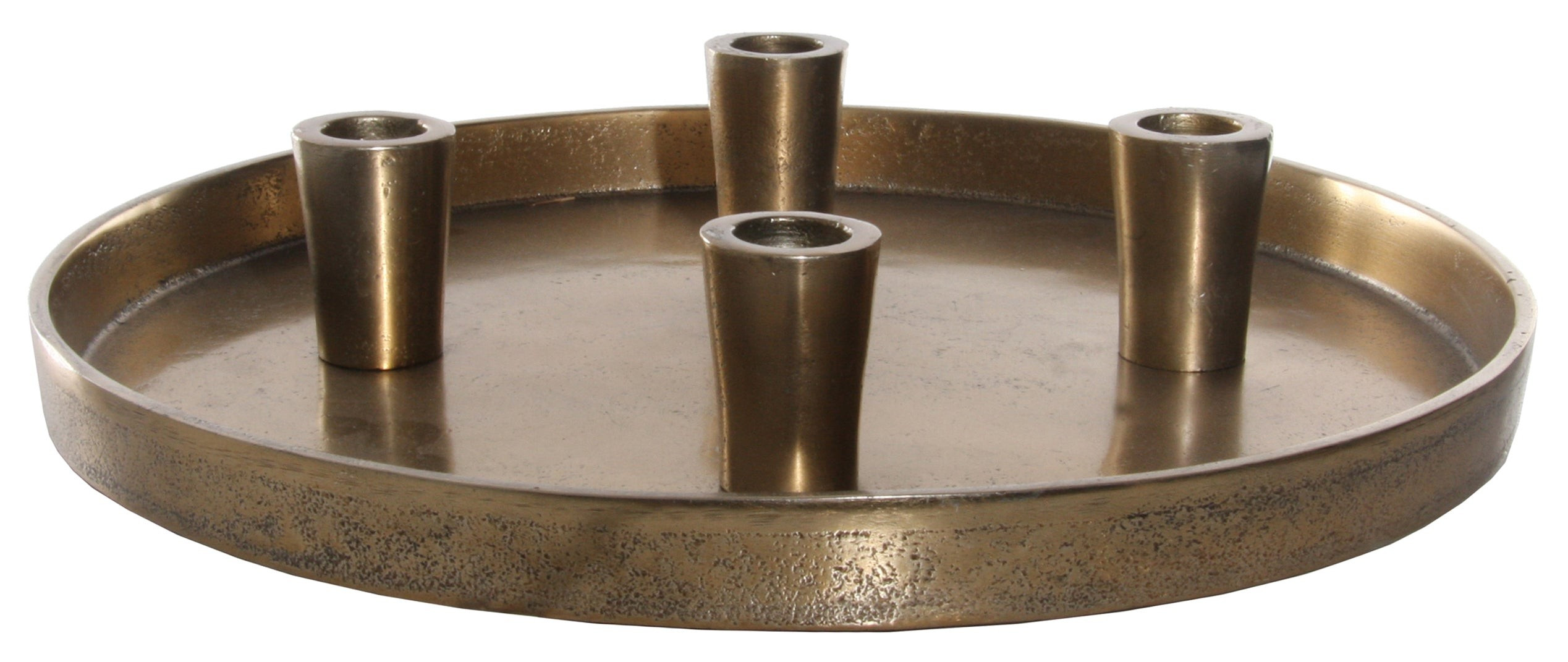 antique gold candle centerpiece | The Nested Fig