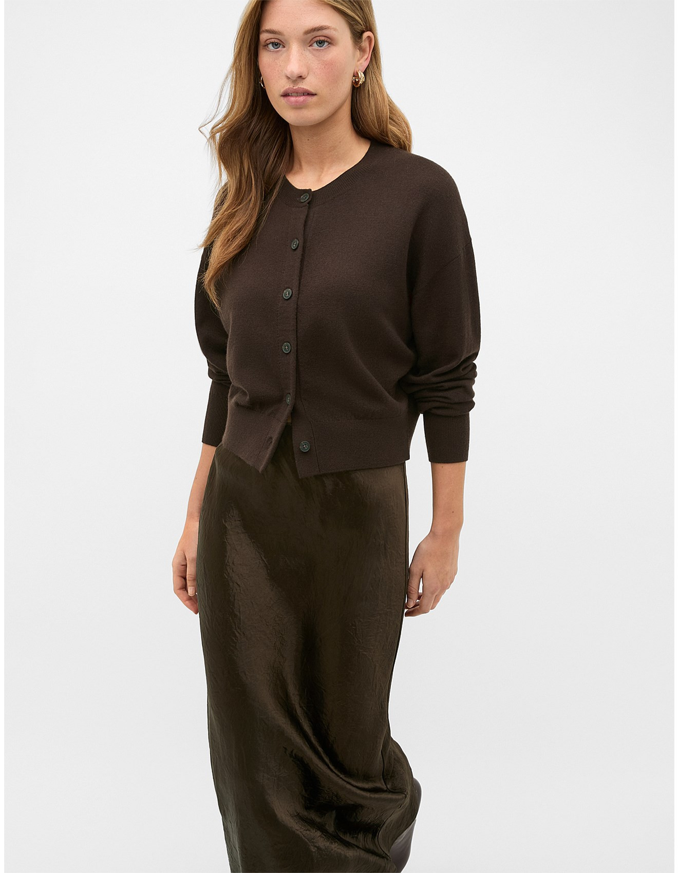 Seed Heritage Australian Merino Slouch Cardigan | David Jones | David Jones (Australia & New Zealand)