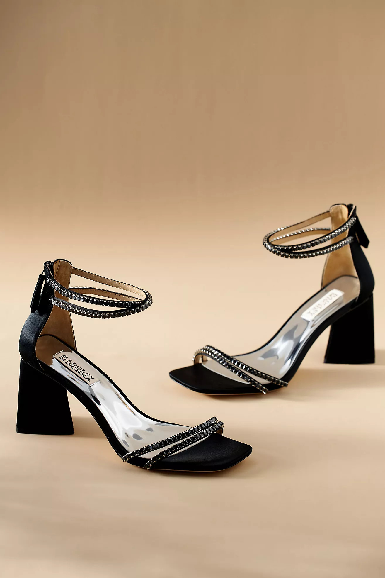 Badgley Mischka Lillie Block Heels | Anthropologie (US)