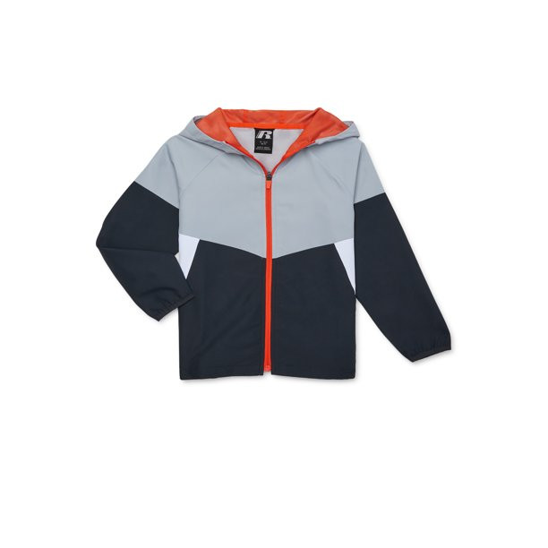 Russell Packable Kids Windbreaker Jacket, Sizes 6-18 | Walmart (US)