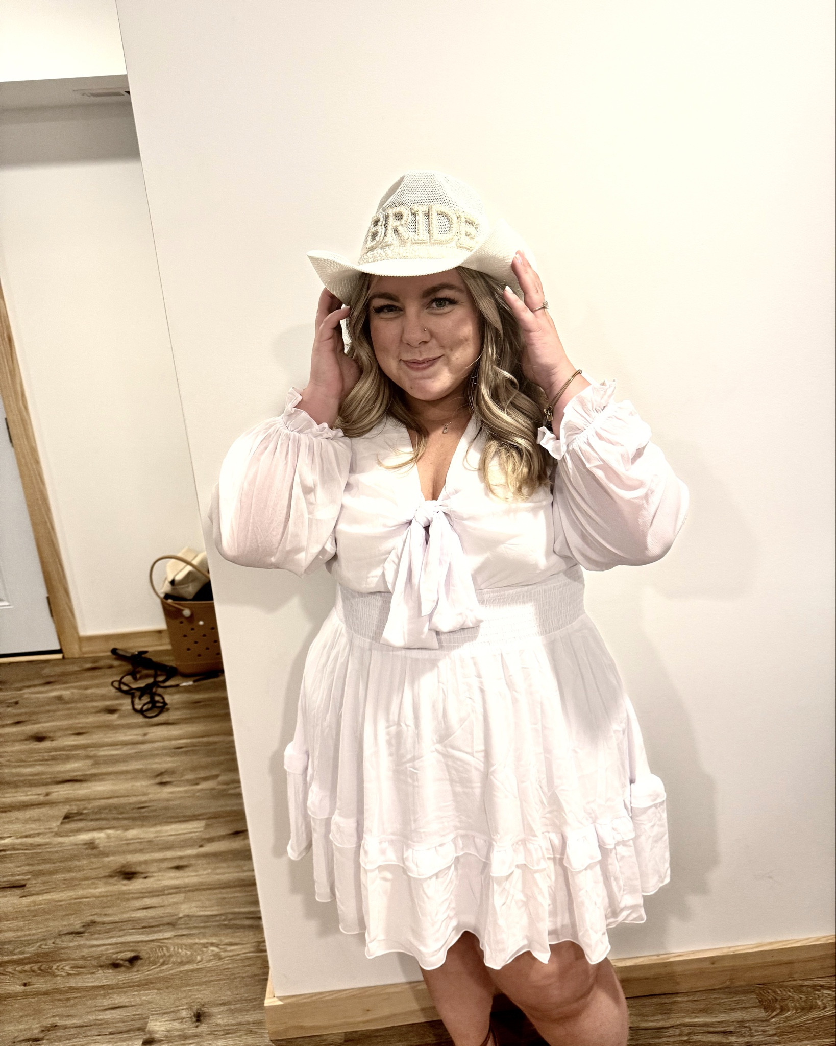 Bachelorette Outfit #LRKBridal #Bride #PlusSize