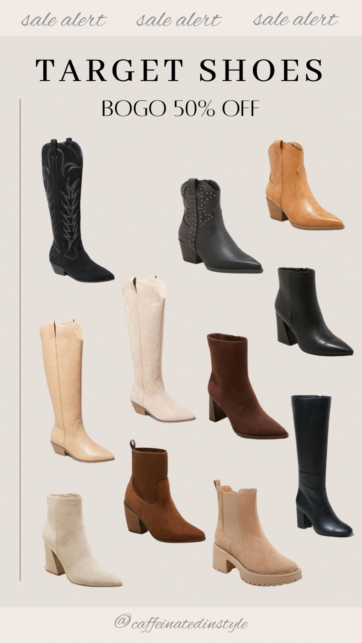 BOGO 50% off Target boots

#LTKfindsunder50 #LTKshoecrush #LTKsalealert
