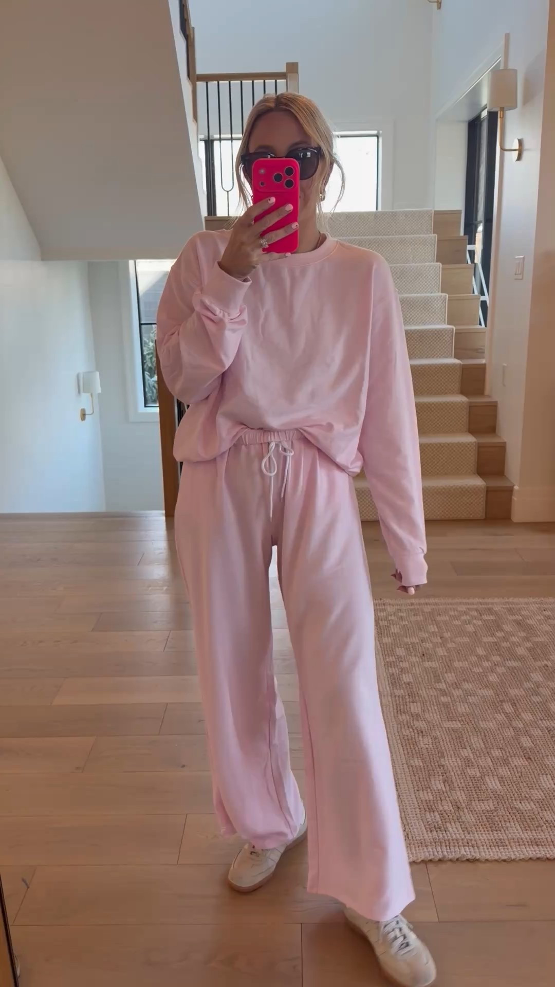 I wanted to show this set again in the new pink color! I love that these are sold as a set! I did a size medium! 

#LTKdayinmylife #LTKootd #LTKgrwm