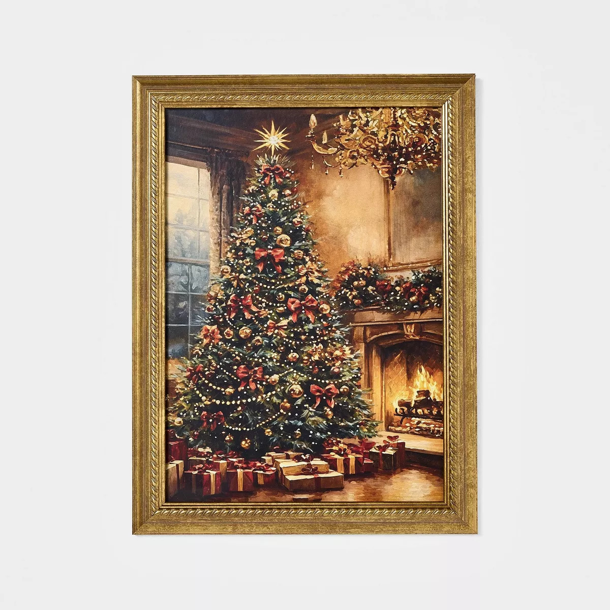 12"x16" Grand Christmas Tree Framed Wall Art - Threshold\u2122 designed with Studio McGee | Target
