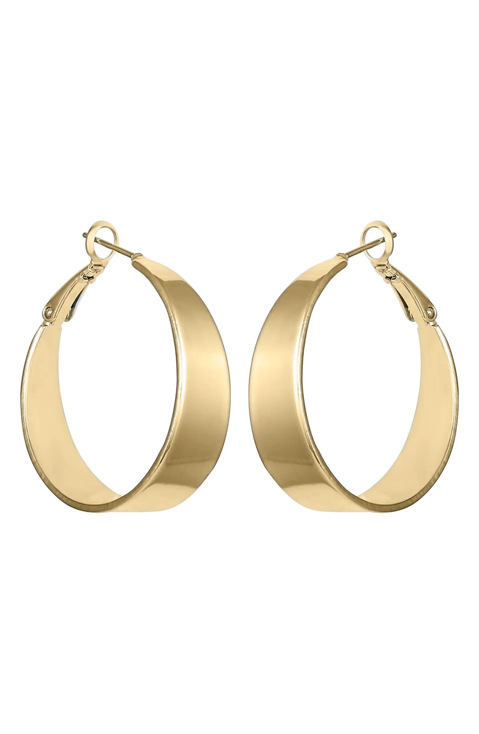 Tapered Hoop Earrings | Nordstrom