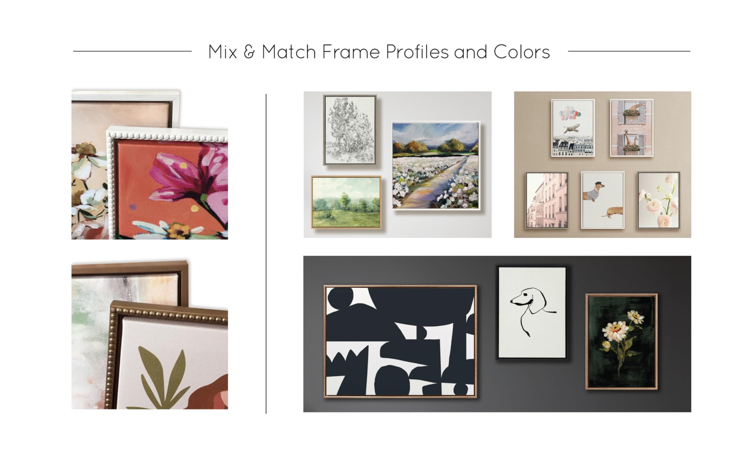 Kate and Laurel Sylvie Beaded Highland Cow and Stacked Rocks Bali Bath Vintage Framed Canvas Wall... | Amazon (US)