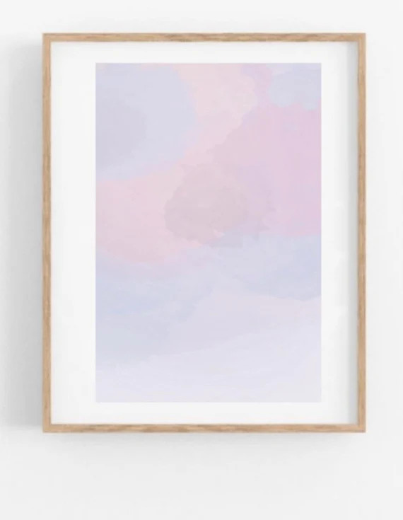 Purple Watercolor Abstract | Etsy | Etsy (US)