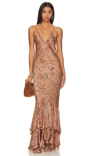 Formanta Dress in Brown | Revolve Clothing (Global)