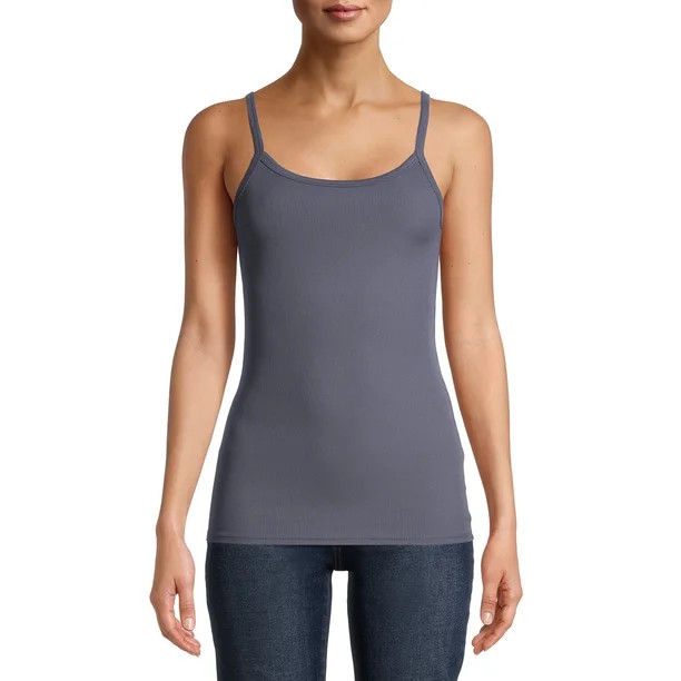 No Boundaries Juniors' Rib Cami | Walmart (US)