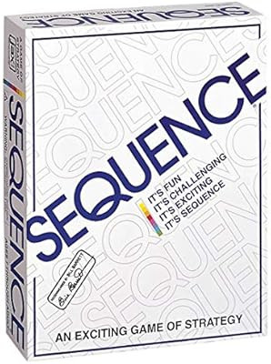 Jax Sequence - Original Sequence Game with Folding Board, Cards and Chips by Jax | Amazon (US)