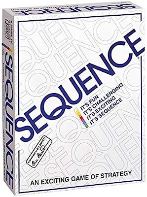 Jax Sequence - Original Sequence Game with Folding Board, Cards and Chips by Jax | Amazon (US)