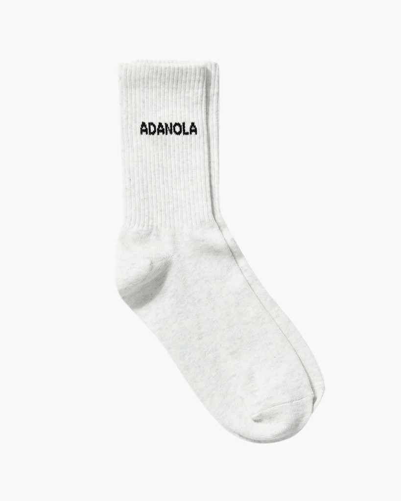 Socks - Light Grey Melange | Adanola UK