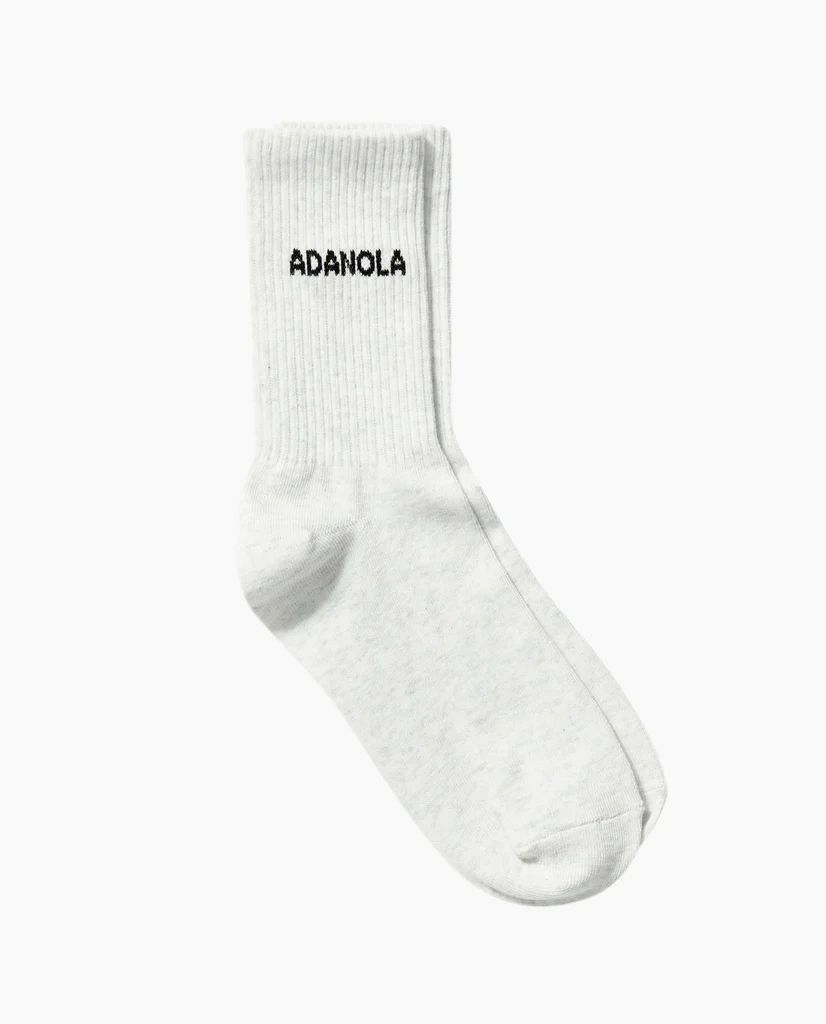 Socks - Light Grey Melange | Adanola UK
