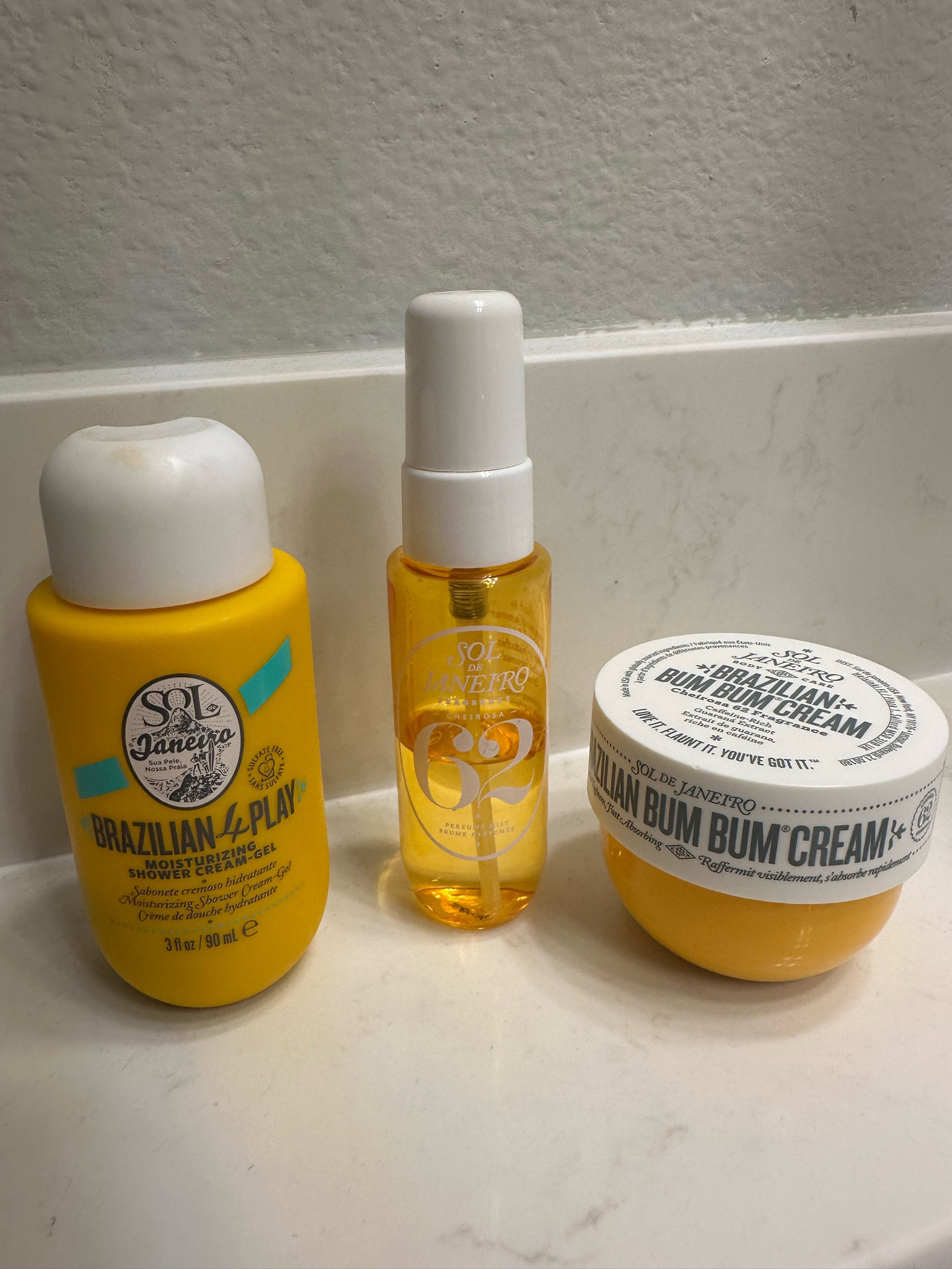 I actually brought my whole travel size Sol De Janeiro jet set kit with me because I didn’t check a bag. It comes with a body spray, lotion, and body wash in its own plastic bag (which I didn’t use). Huge win! 🧡

#LTKgrwm #LTKTravel #LTKBeauty