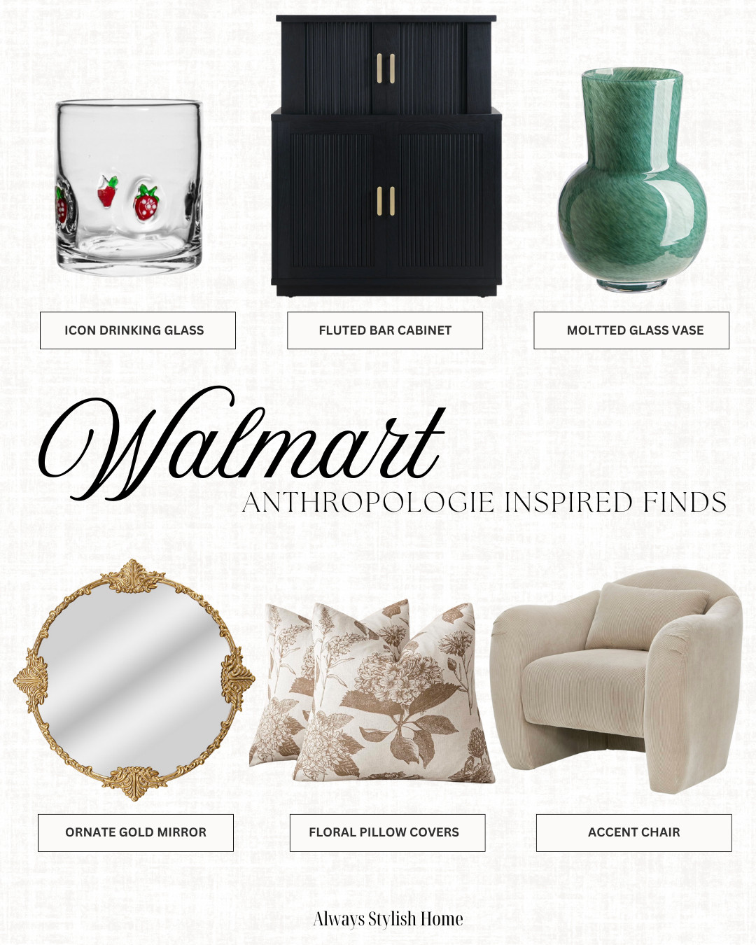 walmart anthropologie inspired home finds, anthro look for less, anthropologie look for less finds at walmart, walmart home finds, neutral home decor, new home essentials, walmart home products, minimalist home finds, neutral home style. 

 #LTKSeasonal #LTKHome #LTKFindsUnder50