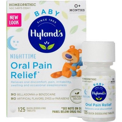 Hyland's Baby Nighttime Oral Pain Relief - 125ct | Target