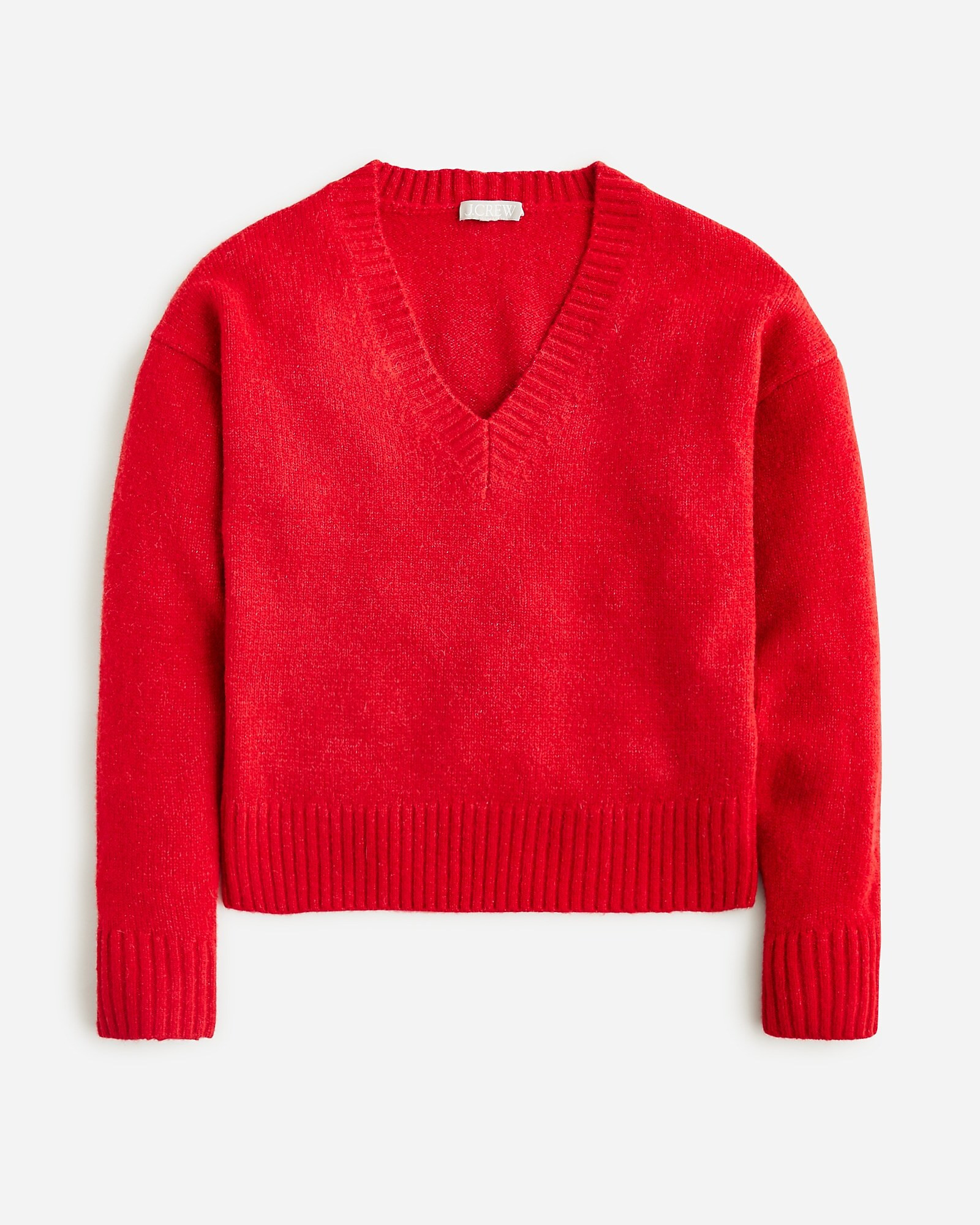 Relaxed V-neck pullover sweater | J. Crew US
