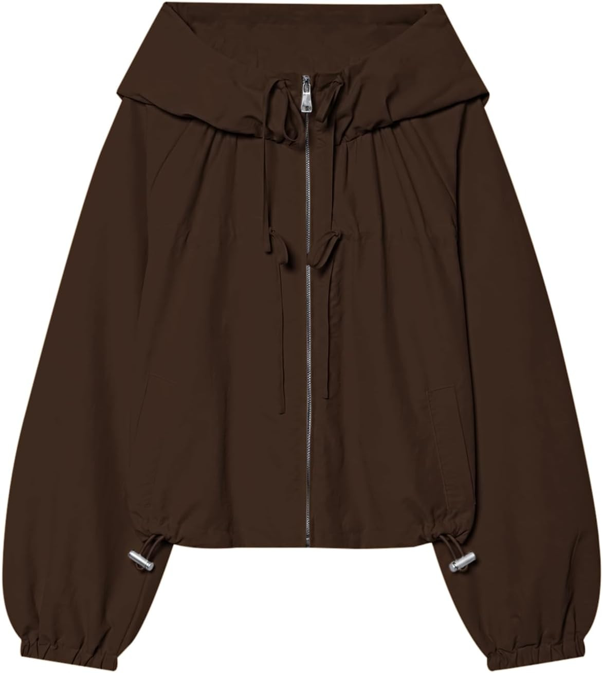 Women's Windbreaker Jacket Zip Up Hoodie Lightweight | Amazon (US)