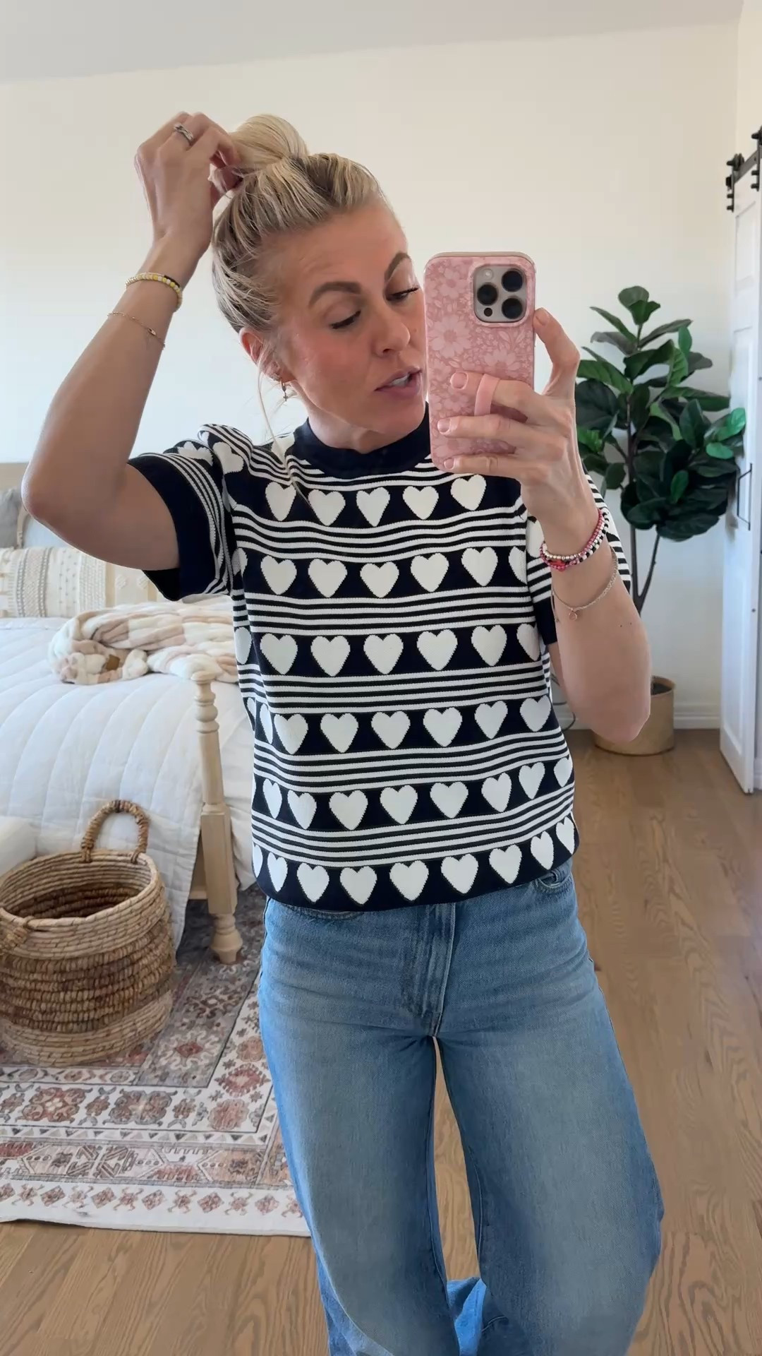 Cute sweater from Walmart! Valentine’s Day outfit idea. 

Sarah Joy, easy outfit, heart sweater 

#LTKootd #LTKmomlife #LTKSeasonal