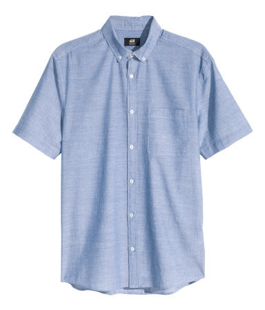 Short-sleeved Cotton Shirt | H&M (US)