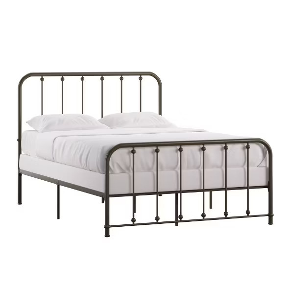 Henslowe Beaded Headboard Metal Bed - Inspire Q | Target