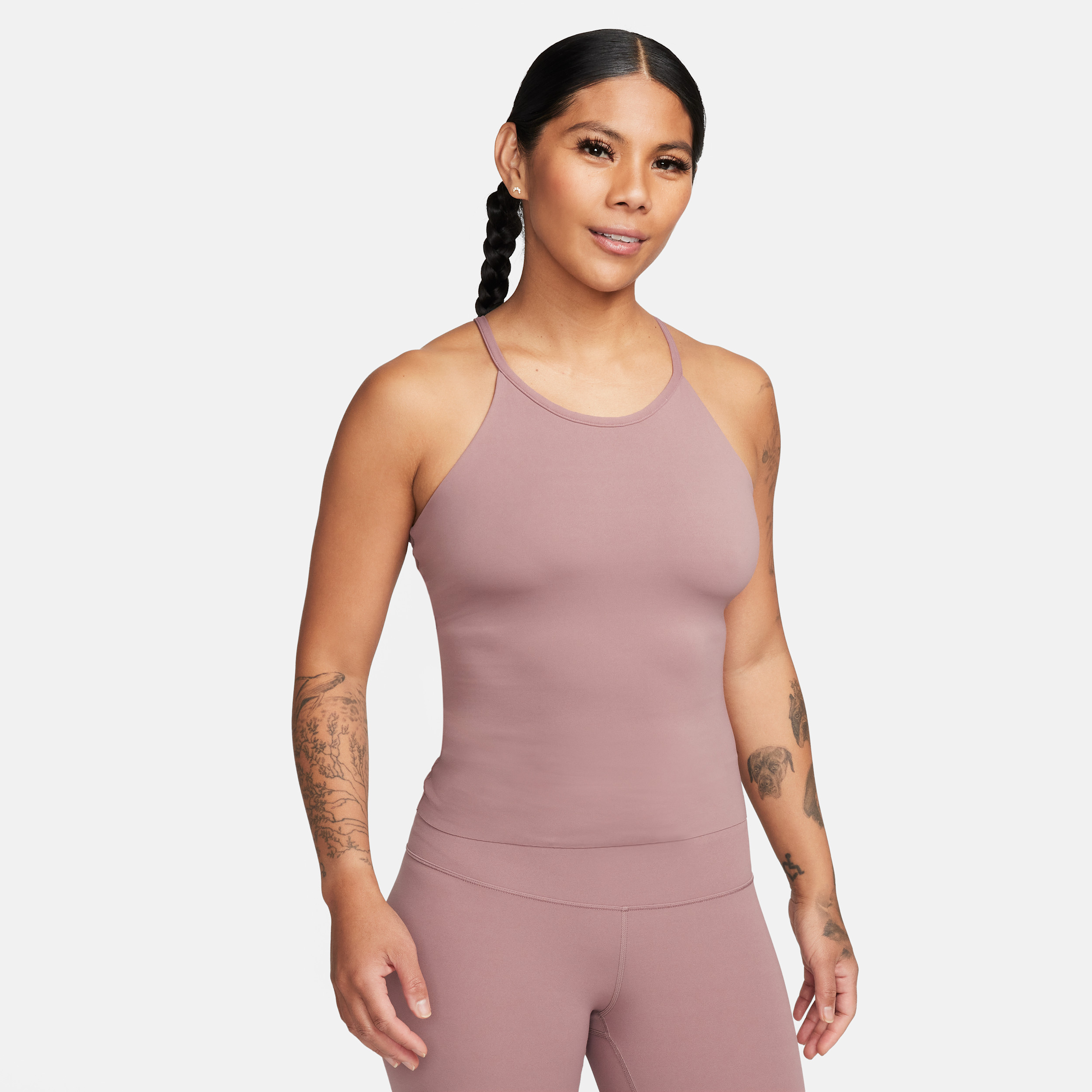 Nike Women's Zenvy Dri-FIT Tank Top in Purple | FN7465-208 | Nike (US)
