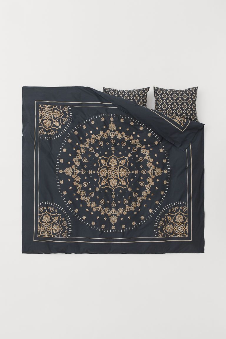 Cotton Duvet Cover Set | H&M (US + CA)