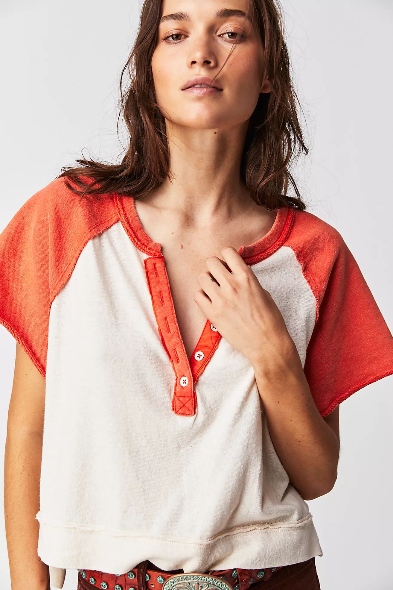 We The Free Eyes Closed Henley | Free People (Global - UK&FR Excluded)
