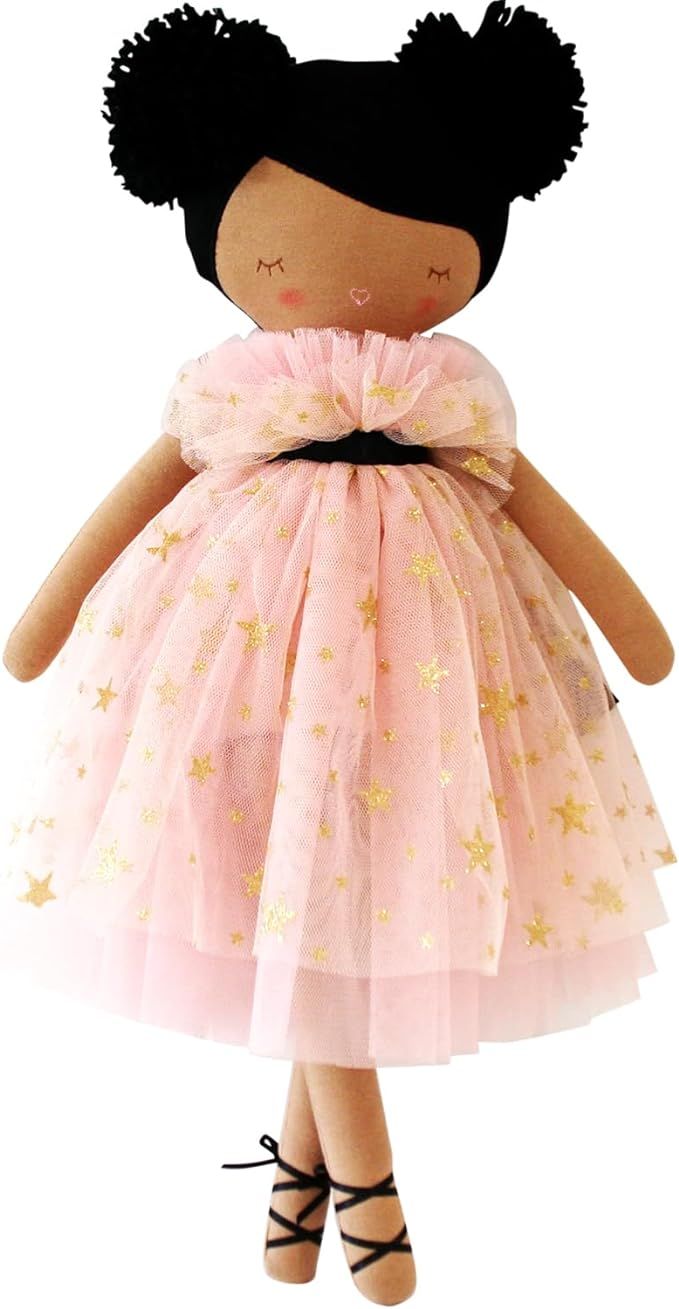 Alimrose Halle Ballerina Doll (Blush Gold - Light Brown & Ebony) | Amazon (US)