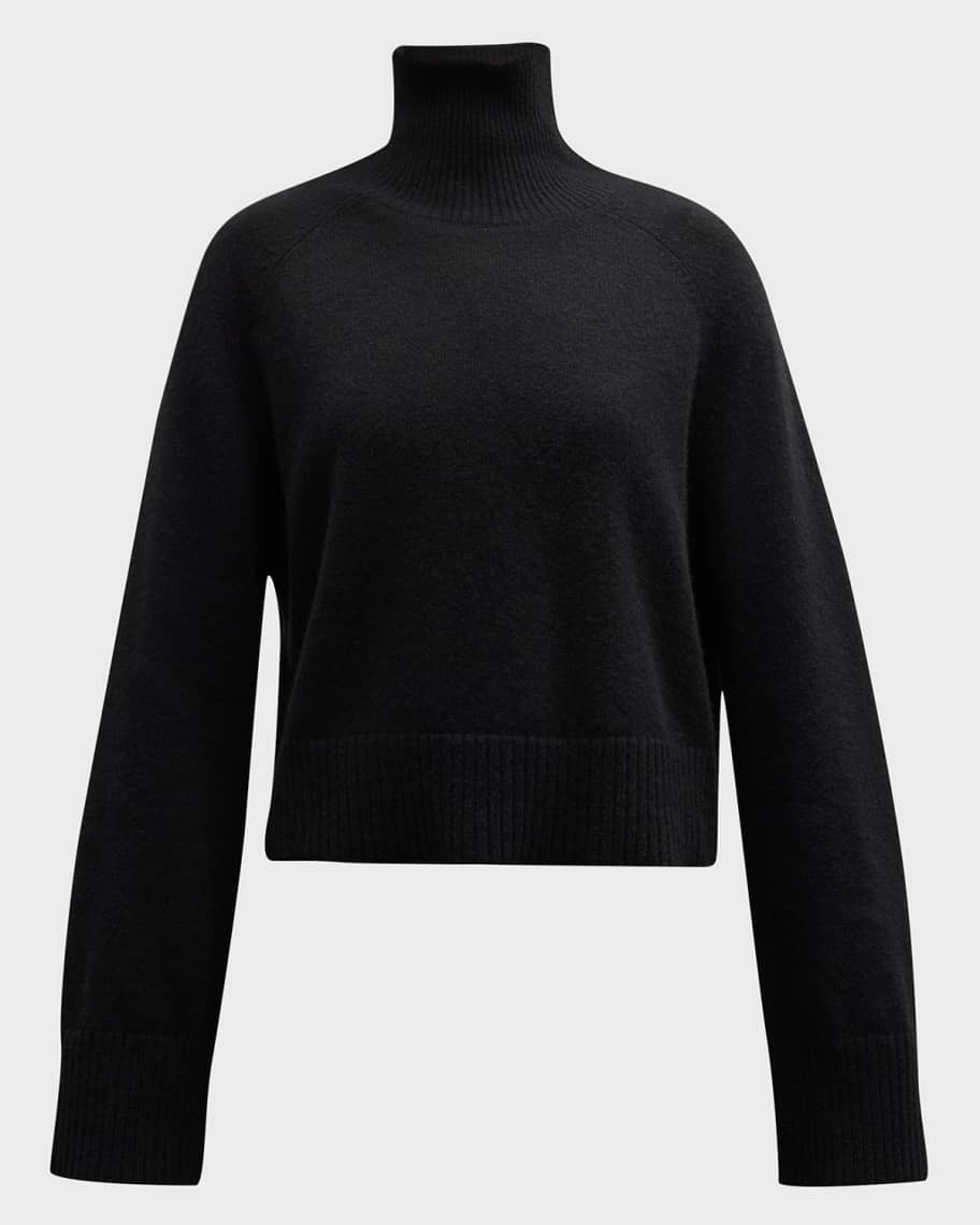 Alice + Olivia Cimaron Turtleneck Raglan Pullover | Neiman Marcus