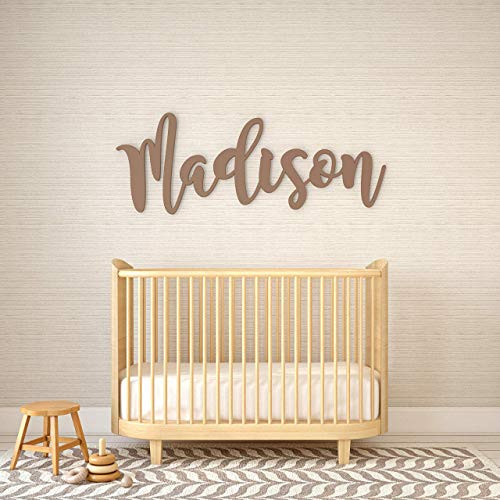 Personalized Baby Name Sign for Nursery Decor by Panhandle Mercantile | Custom Cut & Finished | M... | Amazon (US)