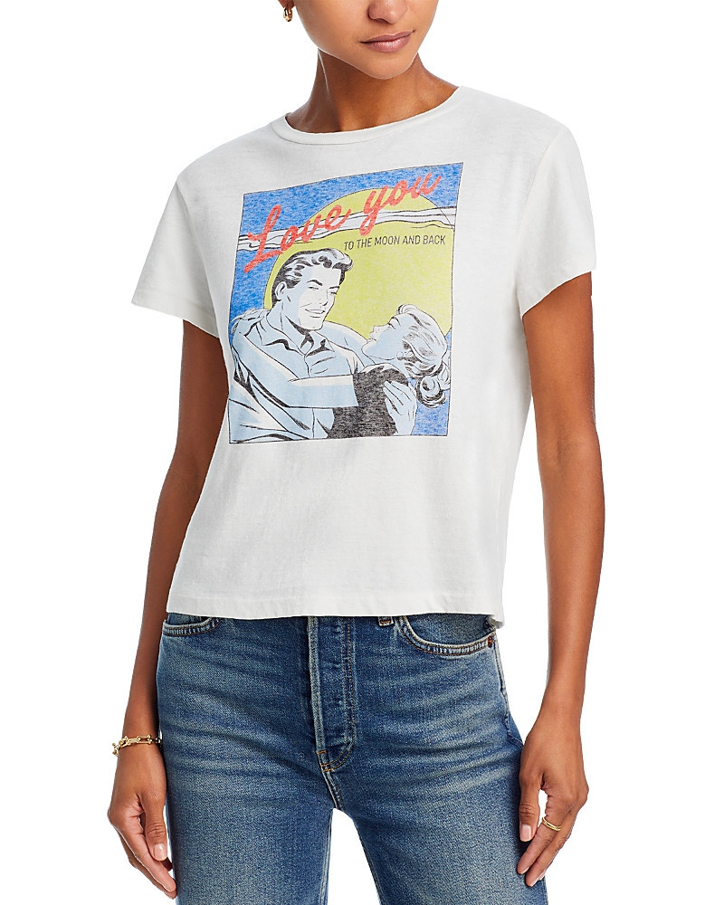 Re/Done To The Moon Classic Tee | Bloomingdale's (US)