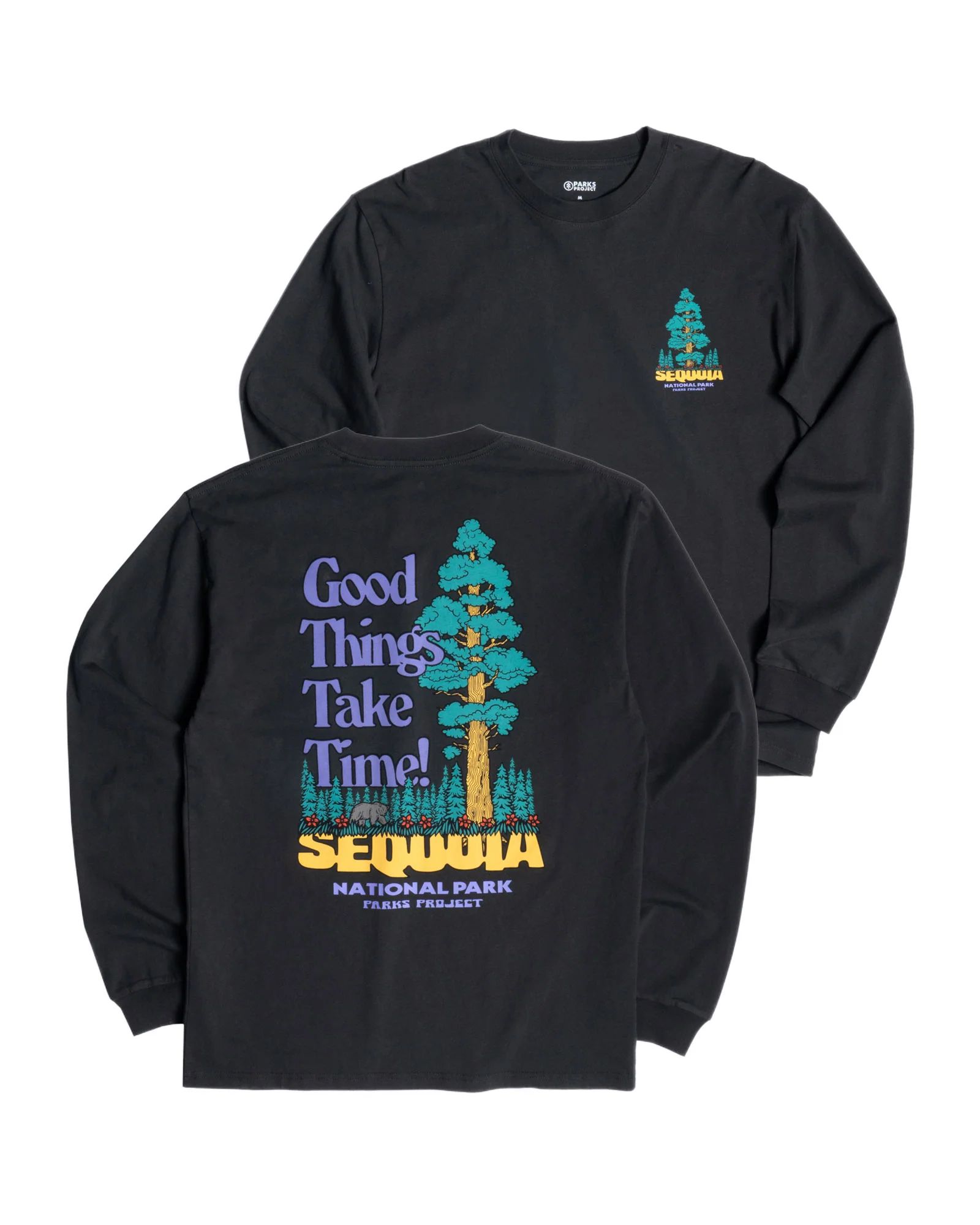 Sequoia Good Things Take Time Long Sleeve Tee | Parks Project