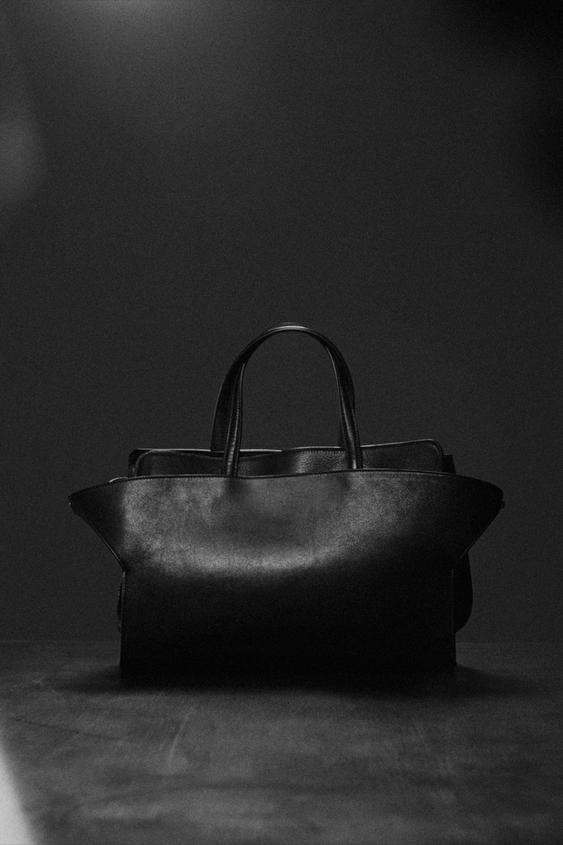 LIMITED EDITION LEATHER CITY BAG | Zara UK