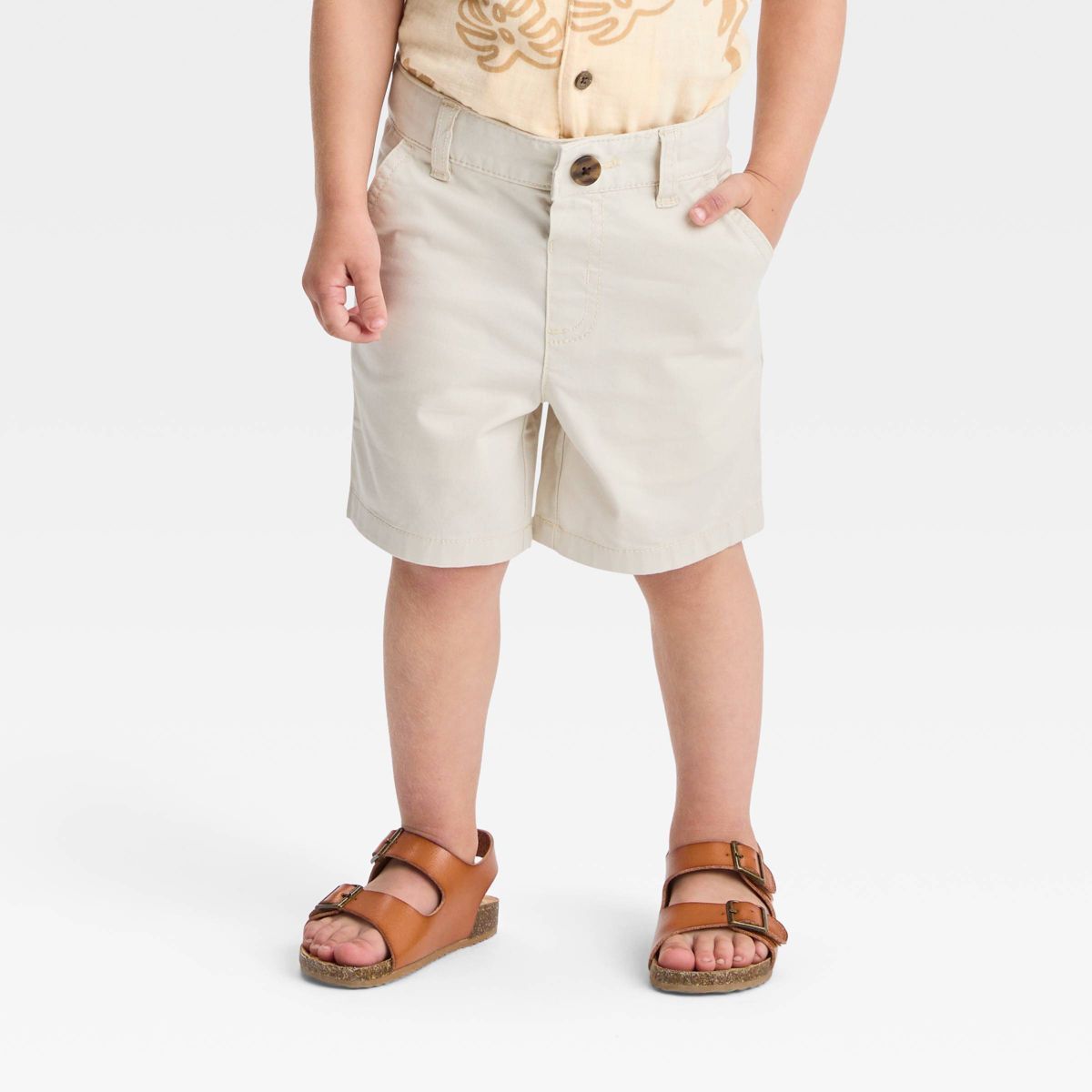 Toddler Boys' Pull-On Woven Flat Front Shorts - Cat & Jack™ | Target