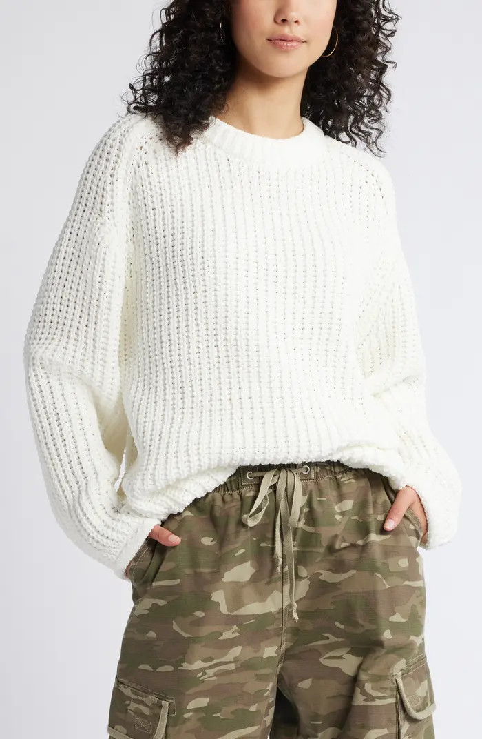 BP. Slouchy Chenille Pullover Sweater | Nordstrom | Nordstrom