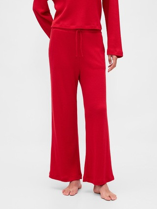 Waffle Wide-Leg PJ Pants | Gap (US)
