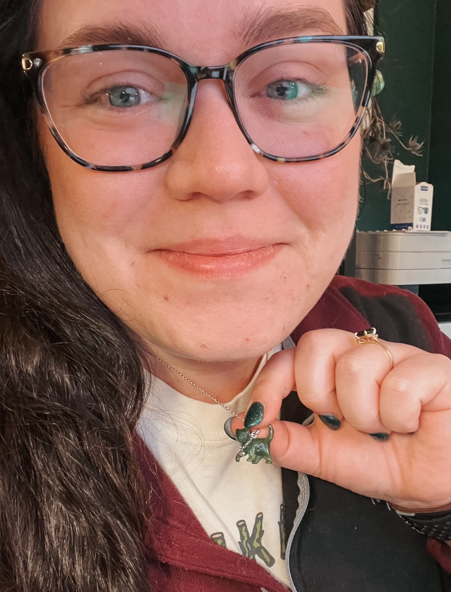 Pretty sure this little jade green cat necklace was made for me 😻💚✨ don’t you think?!

#LTKbeauty #LTKstyletip #LTKGiftGuide