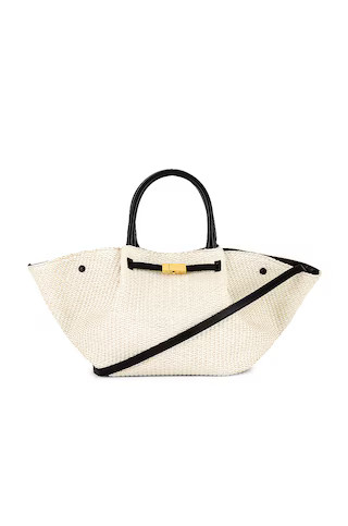 DeMellier London Midi New York Bag in Natural & Black from Revolve.com | Revolve Clothing (Global)
