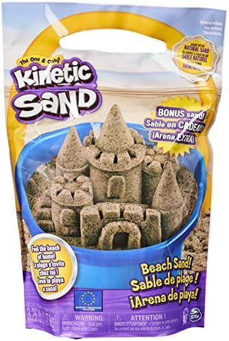 Kinetic Sand, The Original Moldable Play Sand, 3.25lbs Beach Sand, Sensory Toys for Kids Ages 3 and  | Amazon (US)