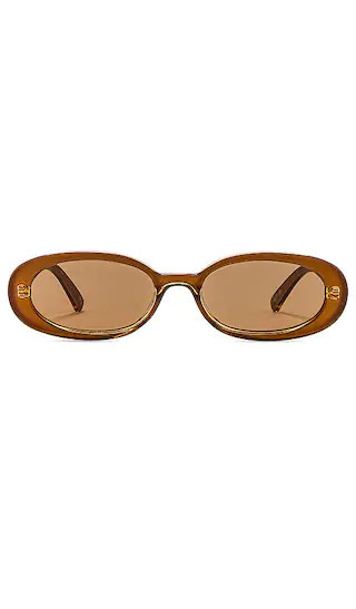 Outta Love Sunglasses in Caramel | Revolve Clothing (Global)