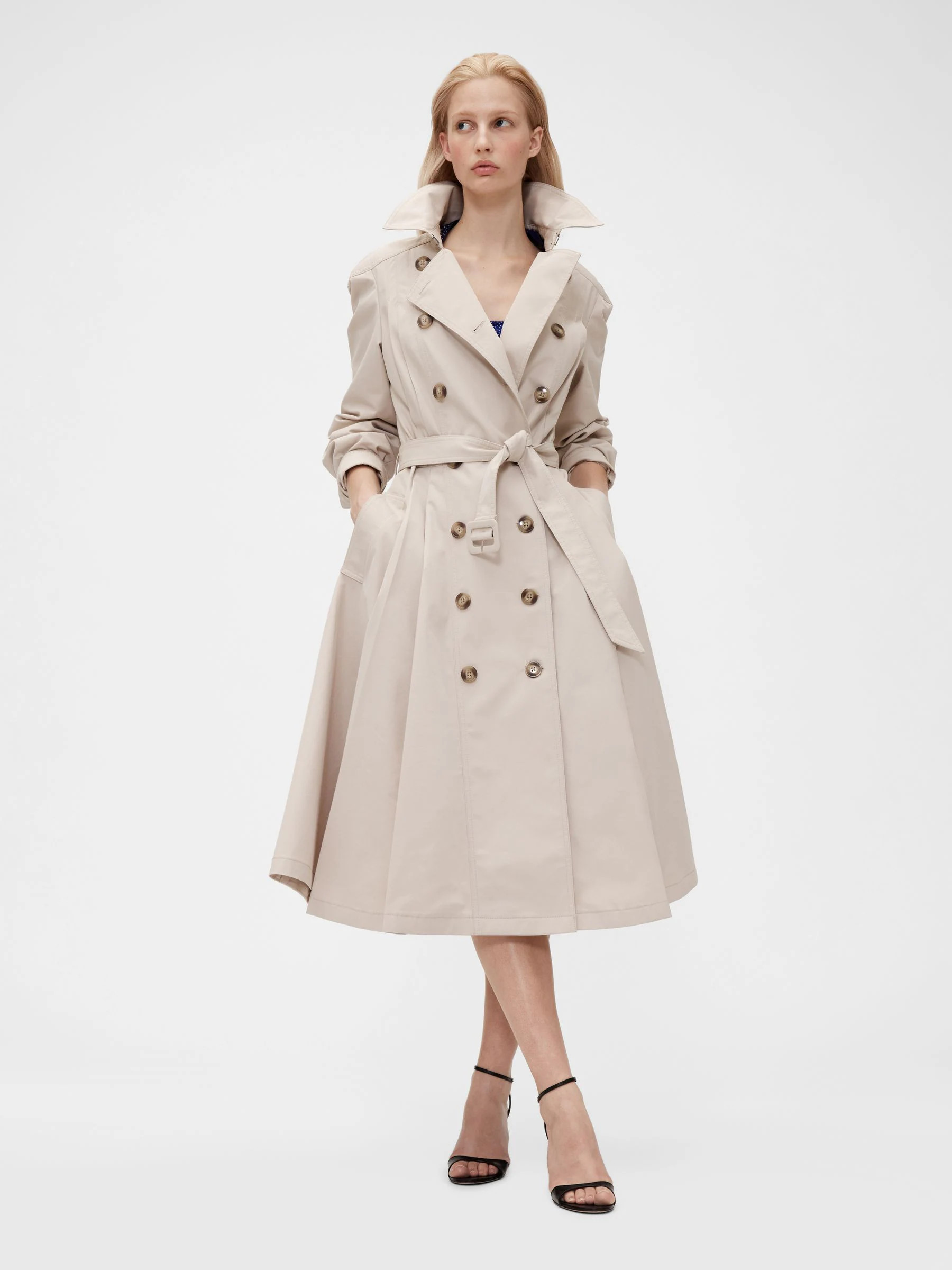 Gap GapStudio Beige Trench Coat | GAP UK